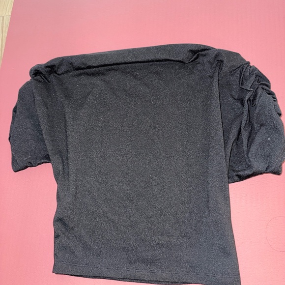 Black Off-Shoulder Top - Picture 6 of 6